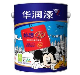 水性漆选华润漆妙想a 给孩子全方位健康呵护